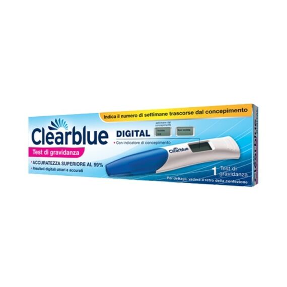 Clearblue Test di Gravidanza Digitale con Indicatore delle Settimane Dal Concepimento | Acquista Online su Farmaclick