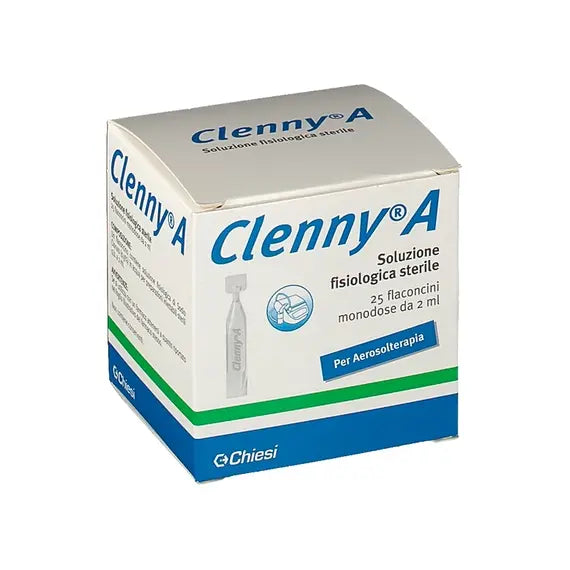 Clenny a Soluzione Fisiologica Sterile per Aerosolterapia 25flaconcini Monodose da 2 Ml | Acquista Online su Farmaclick