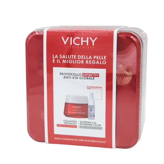 Vichy Cofanetto Protocollo Liftactiv Crema Giorno + Siero Viso e Occhi | Acquista Online su Farmaclick