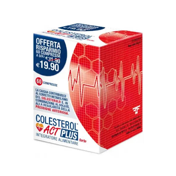 Colesterol Act Plus Forte 60 Compresse | Acquista Online su Farmaclick