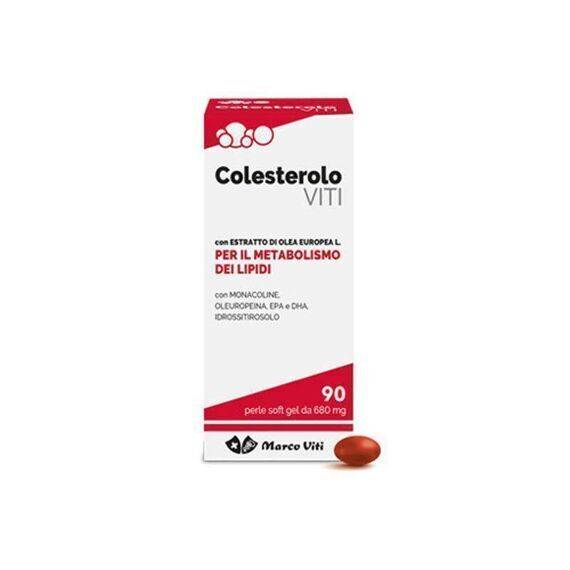 Colesterolo Viti Integratore Alimentare per il Metabolismo dei Lipidi 90 Perle | Acquista Online su Farmaclick