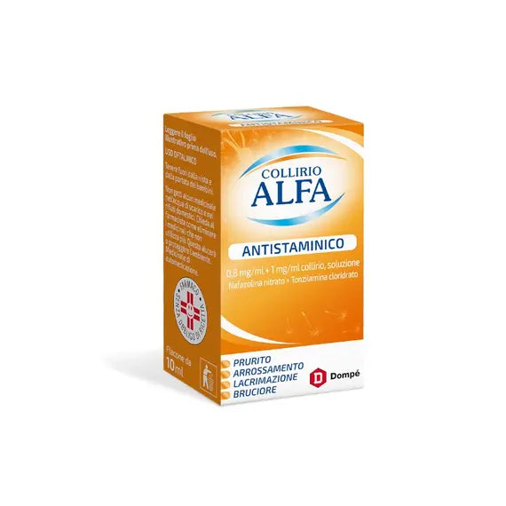 Collirio Alfa Antistaminico 0.8 Mg /ml Flacone da 10 Ml | Acquista Online su Farmaclick