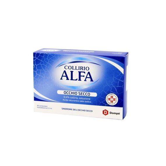 Collirio Alfa Occhio Secco 20 Contenitori Monodose | Acquista Online su Farmaclick