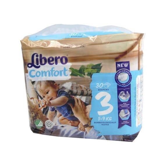 Libero Comfort 3 30 Pannolini 5 - 9 Kg | Acquista Online su Farmaclick