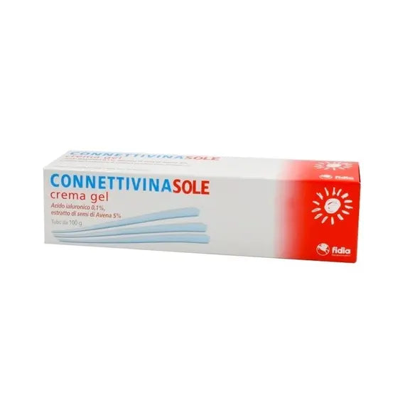 Connettivina Sole Crema Gel per Scottature Eritemi e Arrossamenti 100 G | Acquista Online su Farmaclick