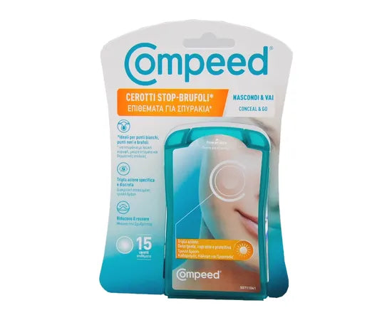 Compeed Cerotti Stop-Brufoli Nascondi E Vai 15 Pezzi