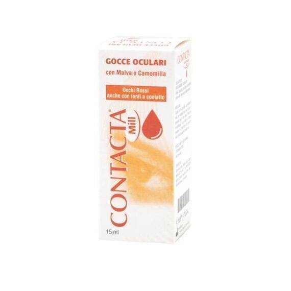 Contacta Gocce Oculari Mill con Malva e Camomilla 15 Ml | Acquista Online su Farmaclick