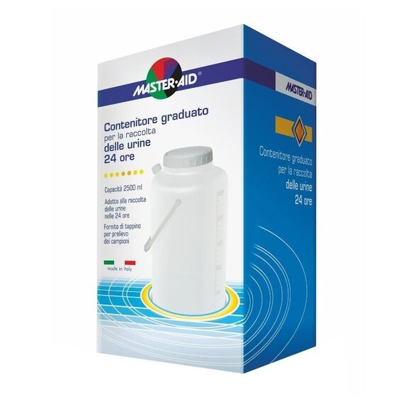 Master Aid Contenitore Graduato per la Raccolta delle Urine 24 Ore | Acquista Online su Farmaclick