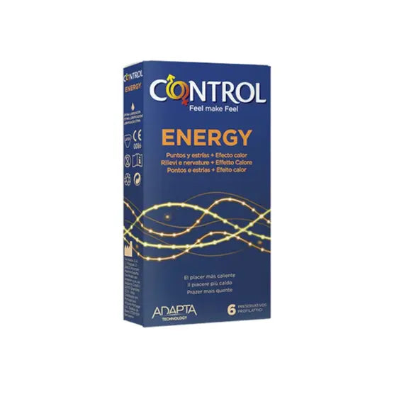 Control Adapta Energy 6 Preservativi | Acquista Online su Farmaclick