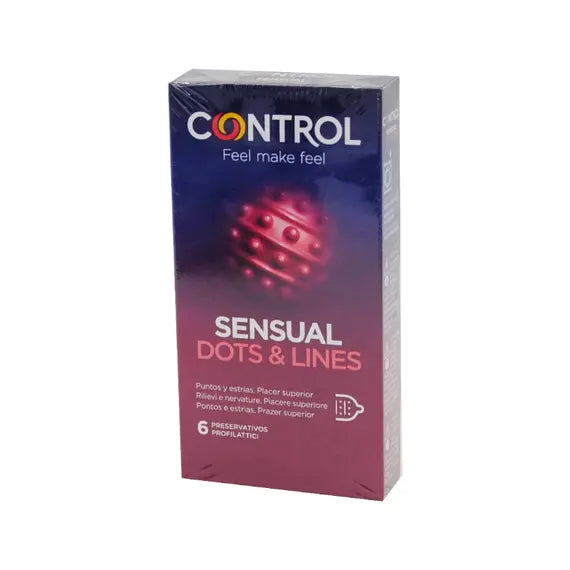 Control Sensual Dots e Lines 6 Preservativi | Acquista Online su Farmaclick