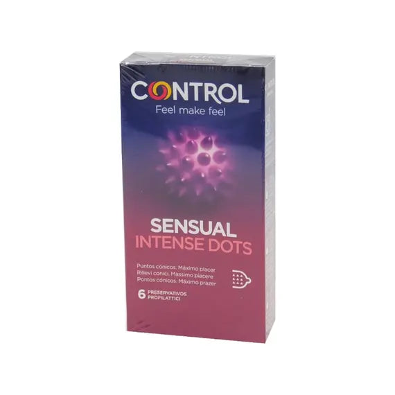 Control Sensual Intense Dots 6 Preservativi | Acquista Online su Farmaclick