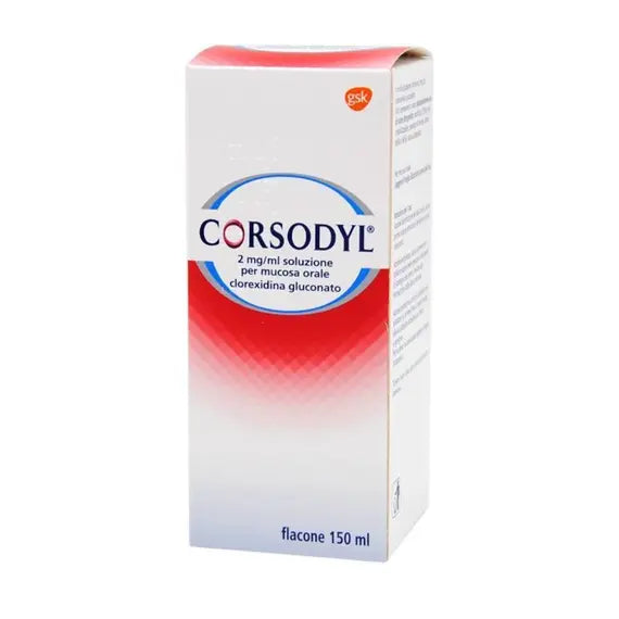 Corsodyl Collutorio Antisettico a Base di Clorexidina 0,20% 150ml | Acquista Online su Farmaclick