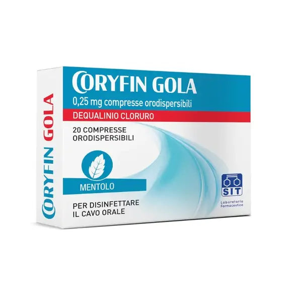 Coryfin Gola 0,25 Mg 20 Compresse | Acquista Online su Farmaclick