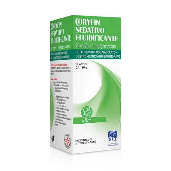 Coryfin Sedativo Fluidificante 20 Mg/g+1 Mg/g Sciroppo | Acquista Online su Farmaclick