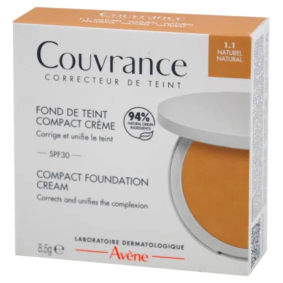 Avene Couvrance Fondotinta Compatto Naturale 1.1 10 G | Acquista Online su Farmaclick