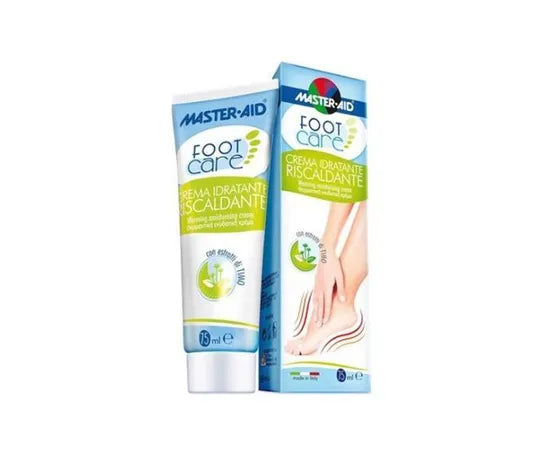 Master Aid Foot Care Crema Piedi Idratante Riscaldante 75 Ml