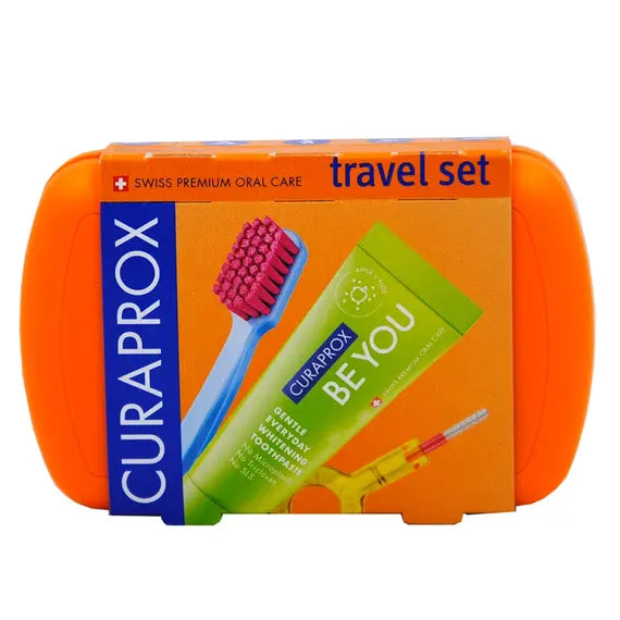 Curaprox Be You Travel Set Arancione | Acquista Online su Farmaclick