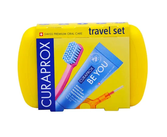 Curaprox Be You  Travel set Giallo