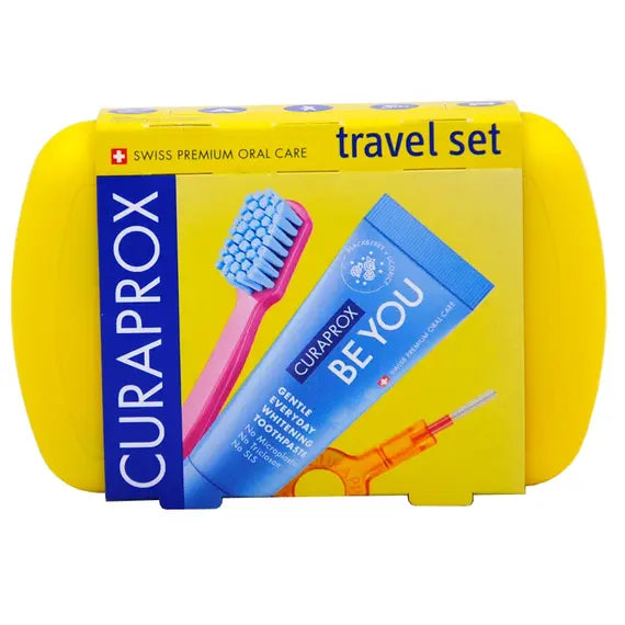 Curaprox Be You Travel Set Giallo | Acquista Online su Farmaclick