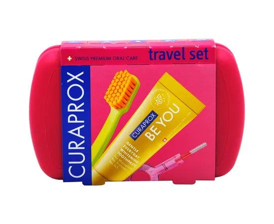 Curaprox Be You  Travel set Magenta
