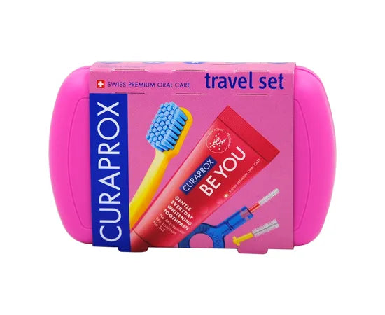 Curaprox Be You  Travel set Rosa