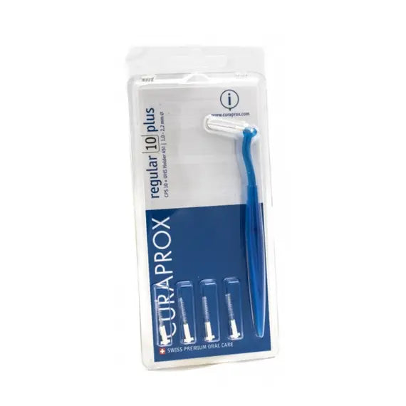 Curaprox Regular 10 Plus Scovolini Bianchi 5 Scovolini con Manico Azzuro | Acquista Online su Farmaclick