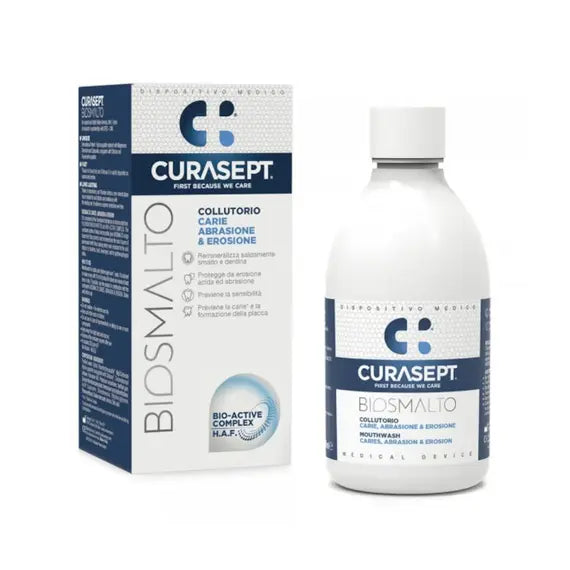Curasept Biosmalto Collutorio Carie Abrasione&erosione 300 Ml | Acquista Online su Farmaclick