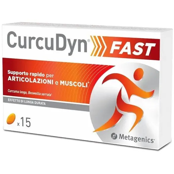 Curcudyn Fast Articolazioni e Muscoli 15 Gellule | Acquista Online su Farmaclick