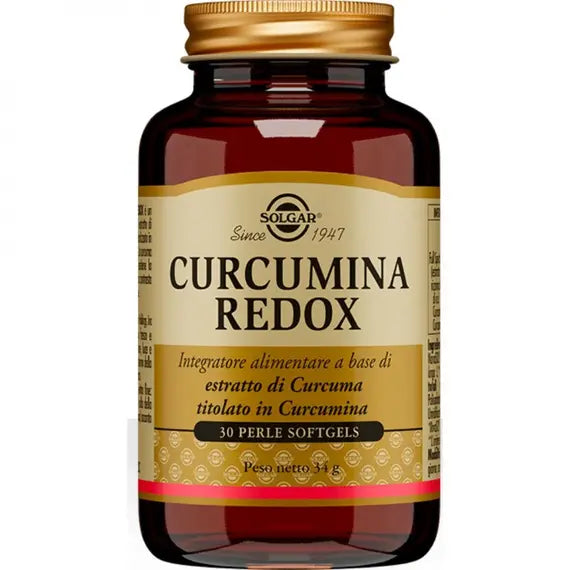 Solgar Curcumina Redox Integratore per Ossa e Articolazioni 30 Perle Softgel | Acquista Online su Farmaclick