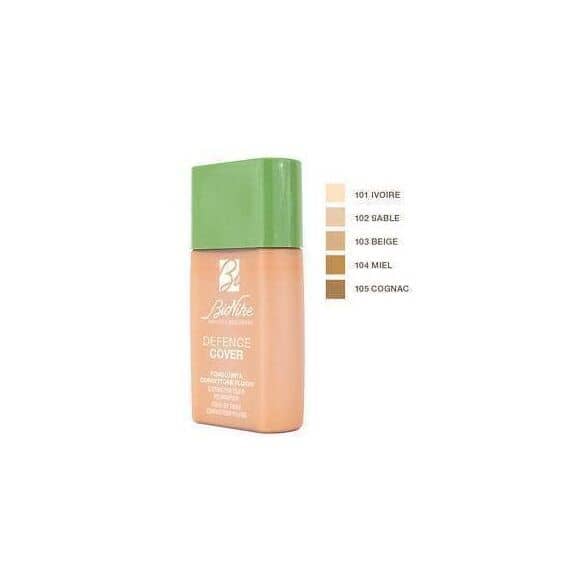 Bionike Defence Cover Fondotinta Correttore Fluido Spf 30 40ml 104 Miel | Acquista Online su Farmaclick