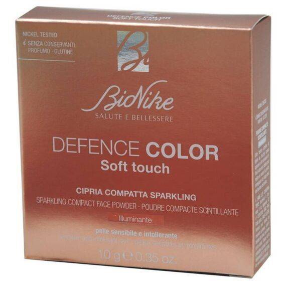 Bionike Defence Color Cipria Compatta Sparkling Illuminante N. 104 10g | Acquista Online su Farmaclick