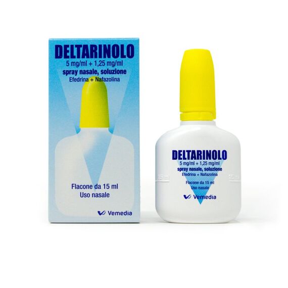 Deltarinolo Spray Nasale 5mg/ml + 1,25mg/ml 15ml | Acquista Online su Farmaclick
