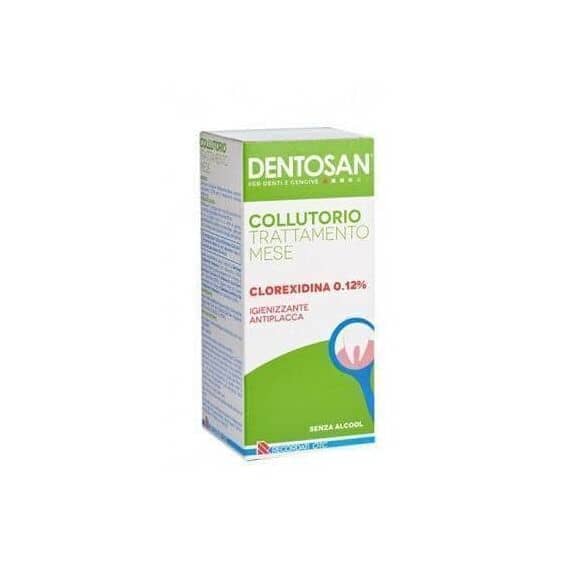 Dentosan Clorexidina 0,12% Collutorio Trattamento Mese 200ml | Acquista Online su Farmaclick