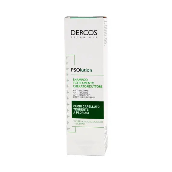 Vichy Dercos Psolution Shampoo Trattamento Cheratoriduttore Capelli con Psoriasi 200 Ml | Acquista Online su Farmaclick