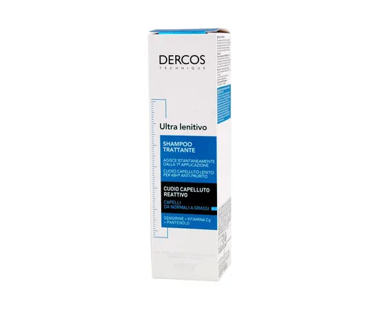Vichy Dercos Shampoo Ultra Lenitivo Capelli Da Normali A Grassi  200 Ml