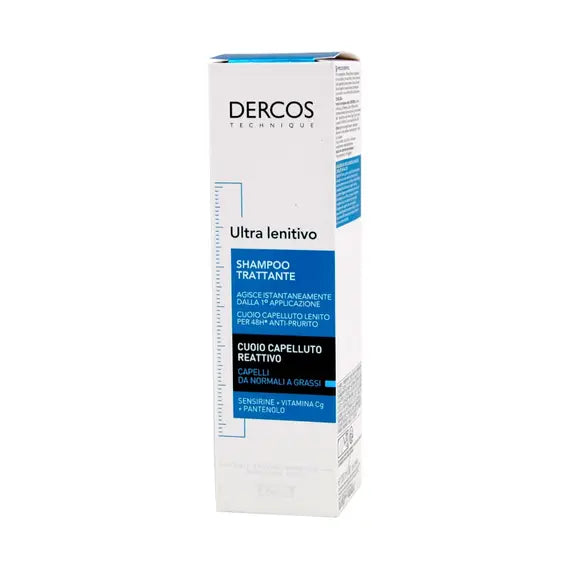 Vichy Dercos Shampoo Ultra Lenitivo Capelli da Normali a Grassi 200 Ml | Acquista Online su Farmaclick