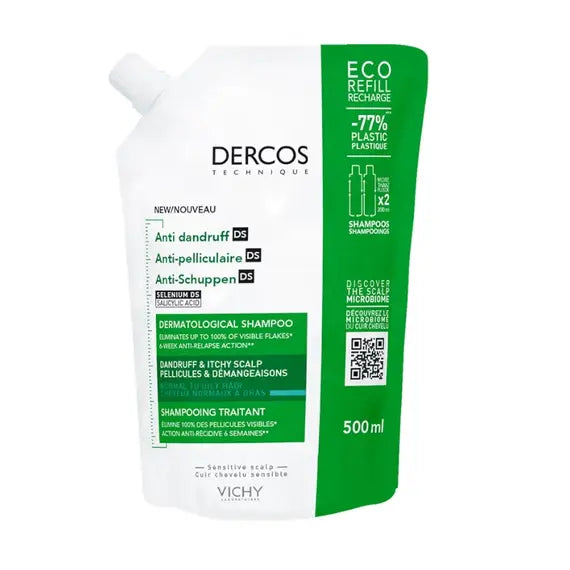 Dercos Shampoo Anti Forfora Ds Capelli Secchi 500 Ml | Acquista Online su Farmaclick