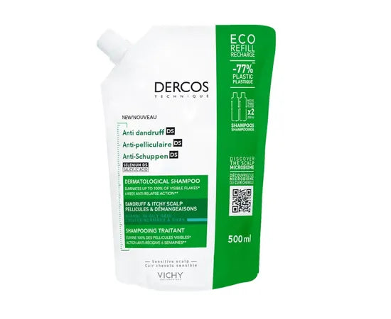 Dercos Shampoo Anti Forfora DS Capelli secchi 500 ml
