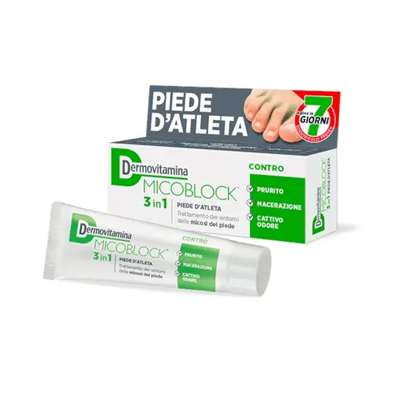 Dermovitamina Micoblock Piede D'atleta Crema 30 Ml | Acquista Online su Farmaclick
