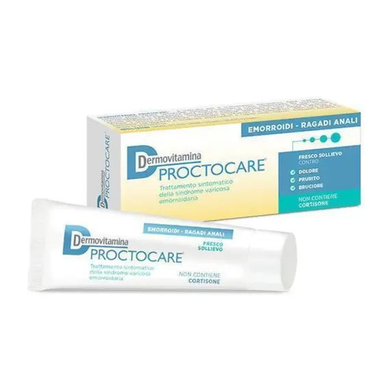 Dermovitamina Proctocare Crema per Emorroidi e Ragadi Anali 30 Ml | Acquista Online su Farmaclick