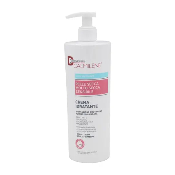Dermovitamina Calmilene Crema Idratante per Pelle Secca, Molto Secca o Sensibile 500 Ml | Acquista Online su Farmaclick