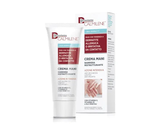 Dermovitamina Calmilene Creme für Hände bei Neigung zu allergischer und irritativer Kontaktdermatitis 75 ml
