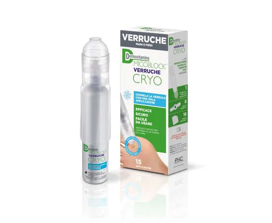 Dermovitamina Verruche Cryo Per Mani E Piedi 15 Applicazioni