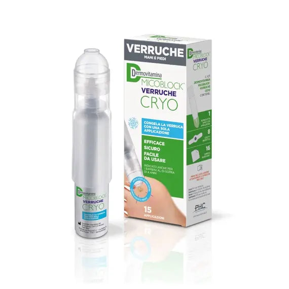 Dermovitamina Verruche Cryo per Mani e Piedi 15 Applicazioni | Acquista Online su Farmaclick