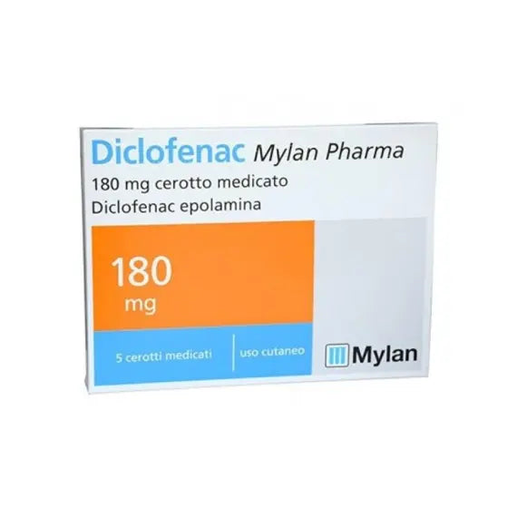 Diclofenac 5 Cerotti 180mg | Acquista Online su Farmaclick