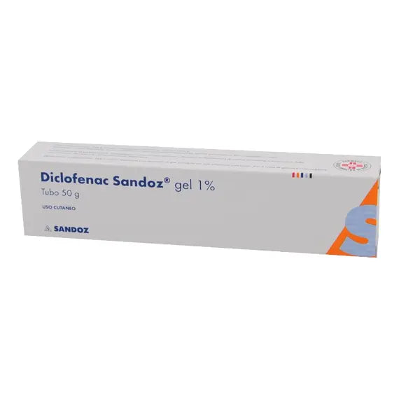Diclofenac Sandoz Gel 1% Tubo 50 G | Acquista Online su Farmaclick