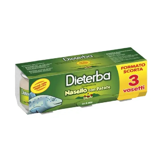 Omogeneizzato Dieterba Nasello 3x80 Gr | Acquista Online su Farmaclick