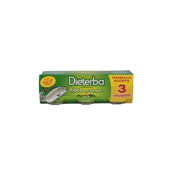 Dieterba Omogeneizzato Trota 3x80 Grammi | Acquista Online su Farmaclick