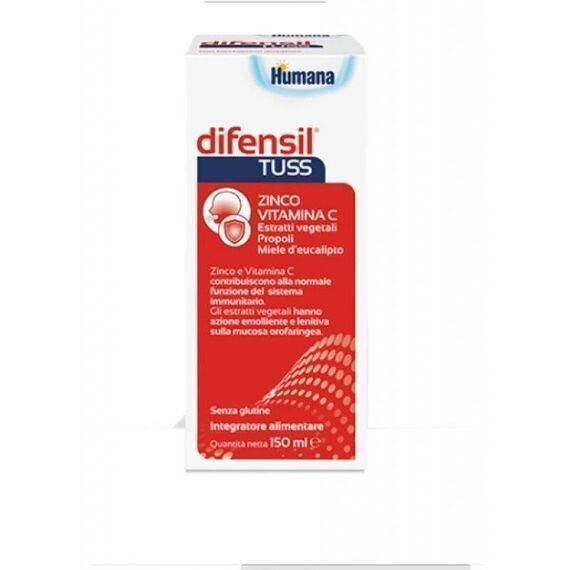 Difensil Tuss Integratore per il Sistema Immunitario 150 Ml Scriroppo | Acquista Online su Farmaclick