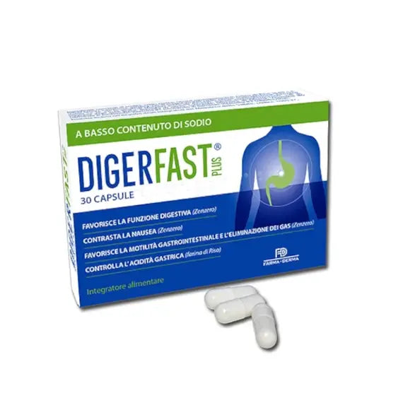 Digerfast Plus 30 Capsule | Acquista Online su Farmaclick